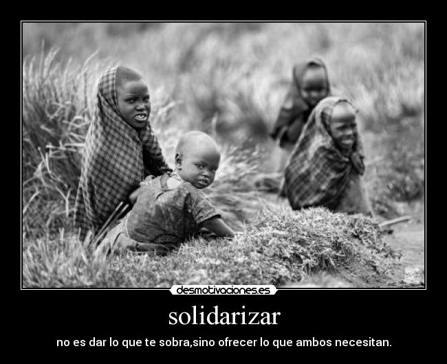 solidarizar -