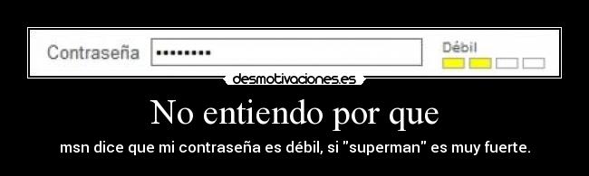 No entiendo por que - 