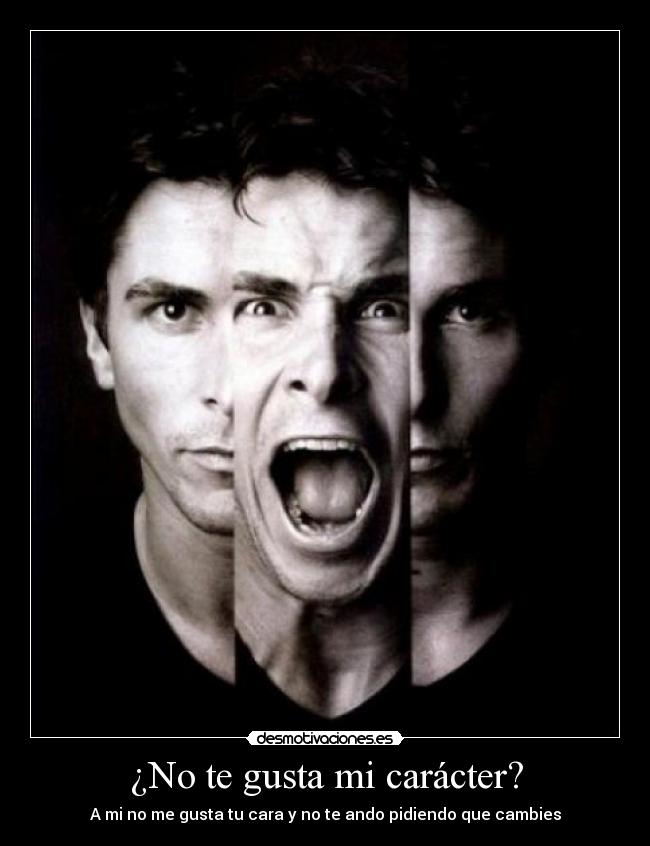 carteles caracter gusta caracter desmotivaciones