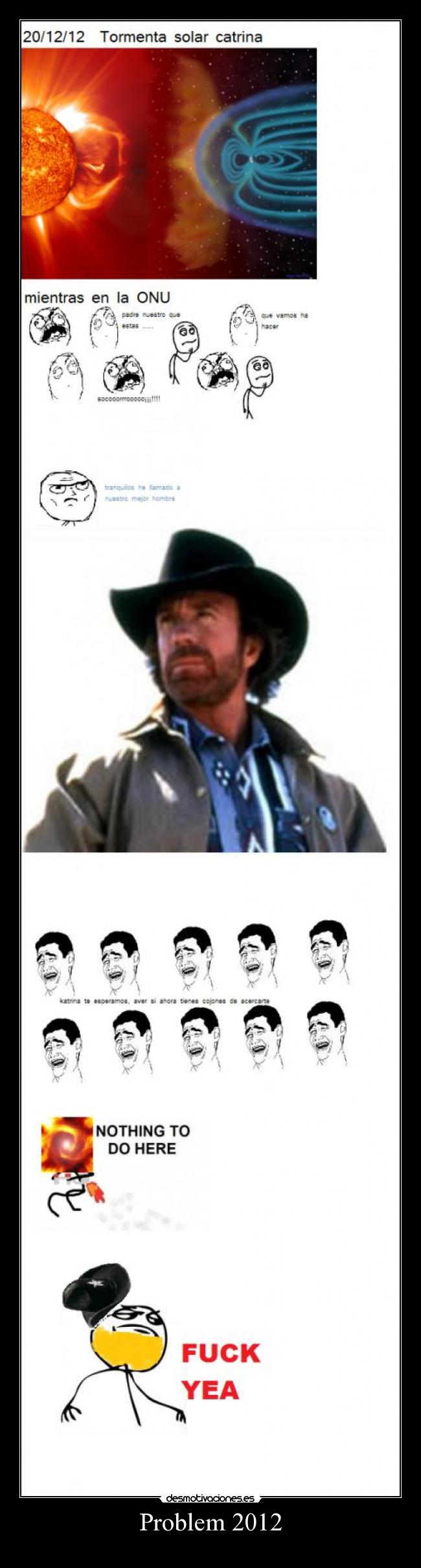 carteles chuck norris desmotivaciones