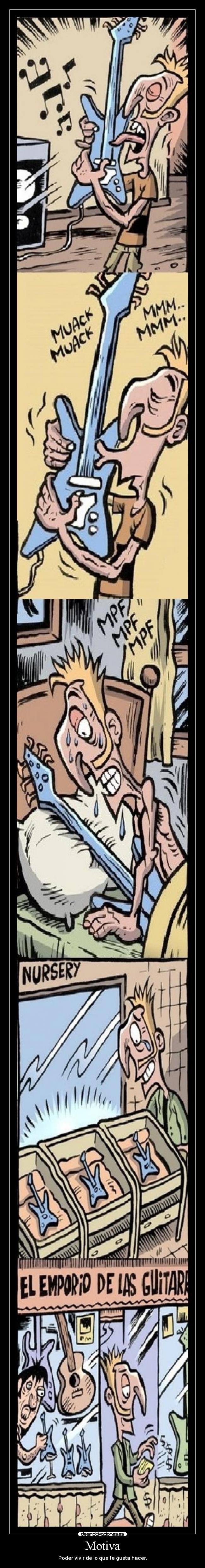 carteles metalguild motiva follar guitarras como hacia ritchie blackmore desmotivaciones