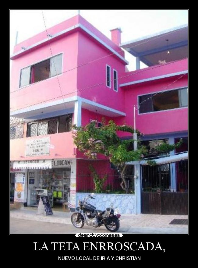 LA TETA ENRROSCADA, -