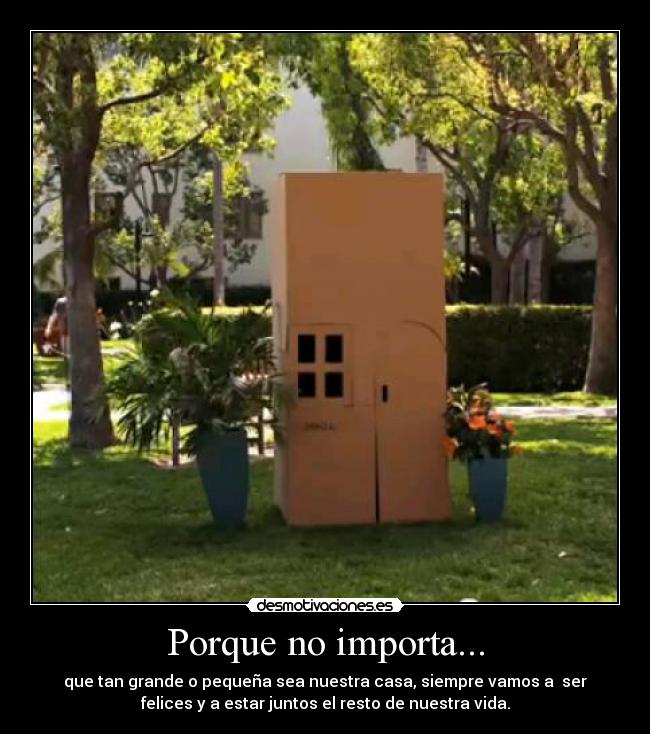 Porque no importa... - 