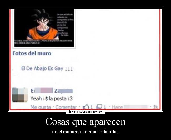 Cosas que aparecen -