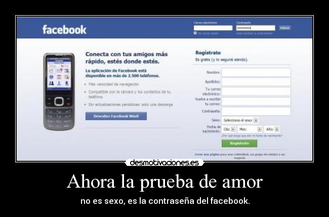 Ahora la prueba de amor Desmotivaciones
