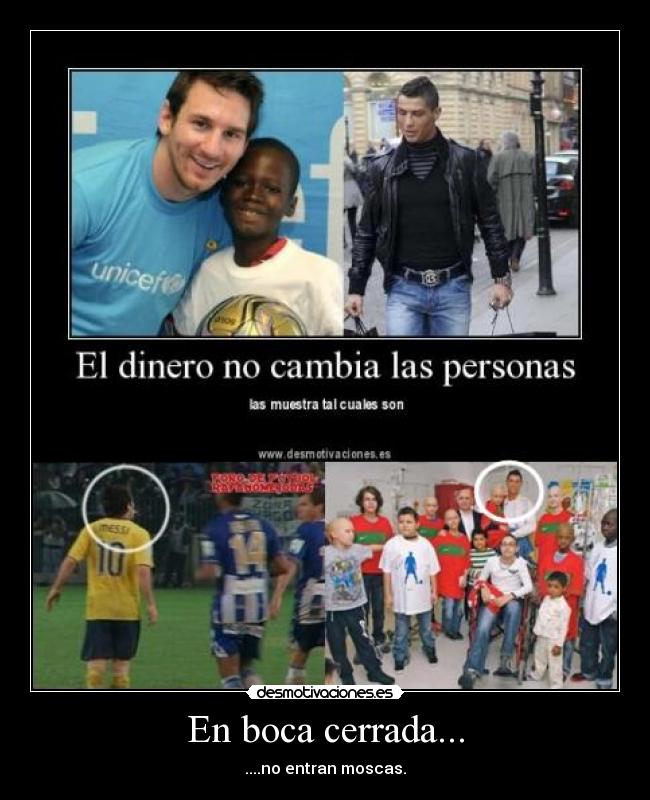 En boca cerrada... -