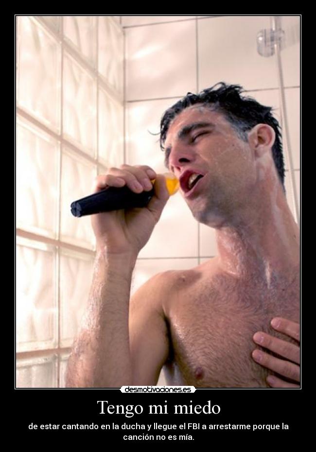 Tengo mi miedo -