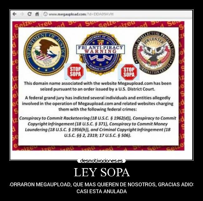 LEY SOPA -