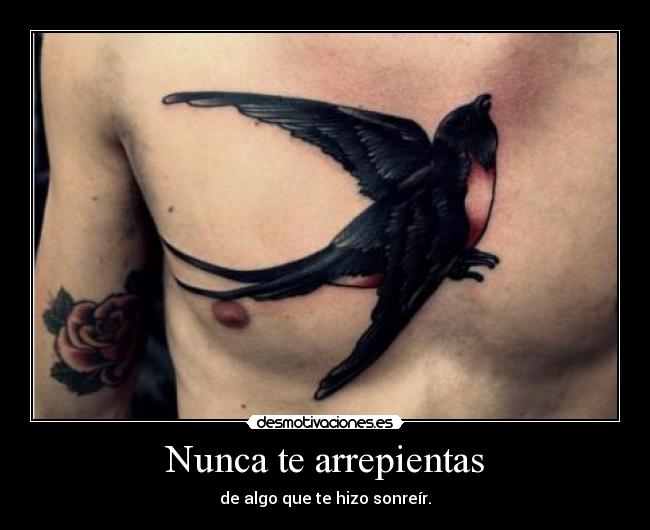 Nunca te arrepientas - 