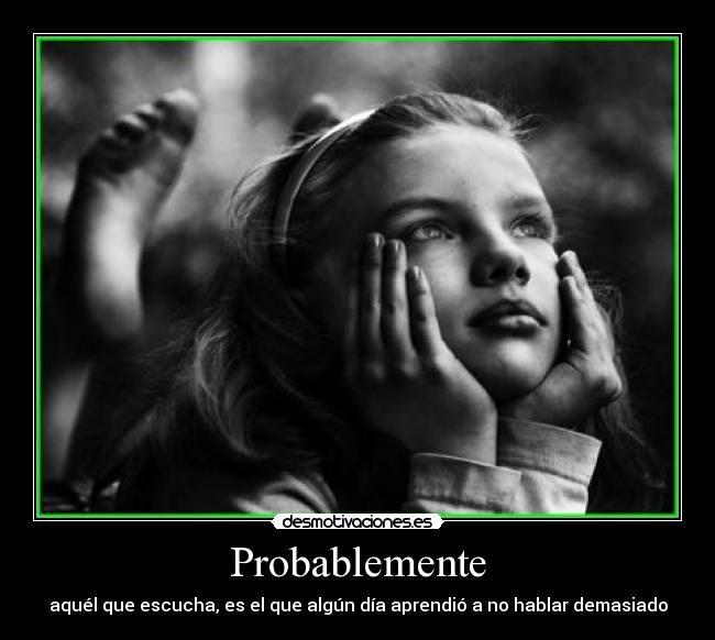 Probablemente -