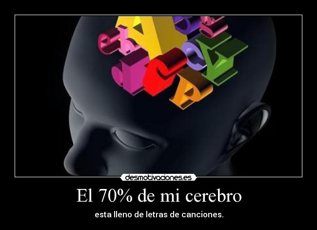 El 70% de mi cerebro - 