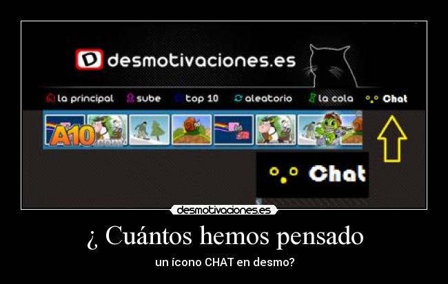 carteles chat desmo desmotivaciones