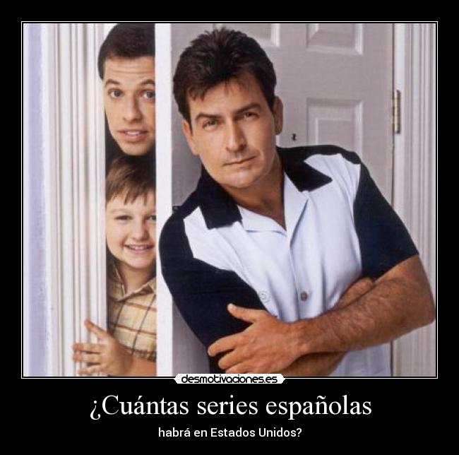 ¿Cuántas series españolas -
