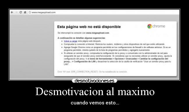 Desmotivacion al maximo - cuando vemos esto...