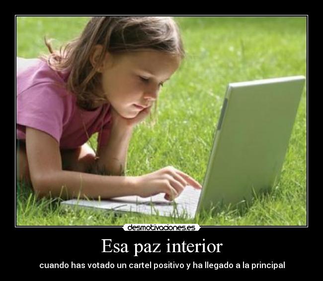 Esa paz interior - 