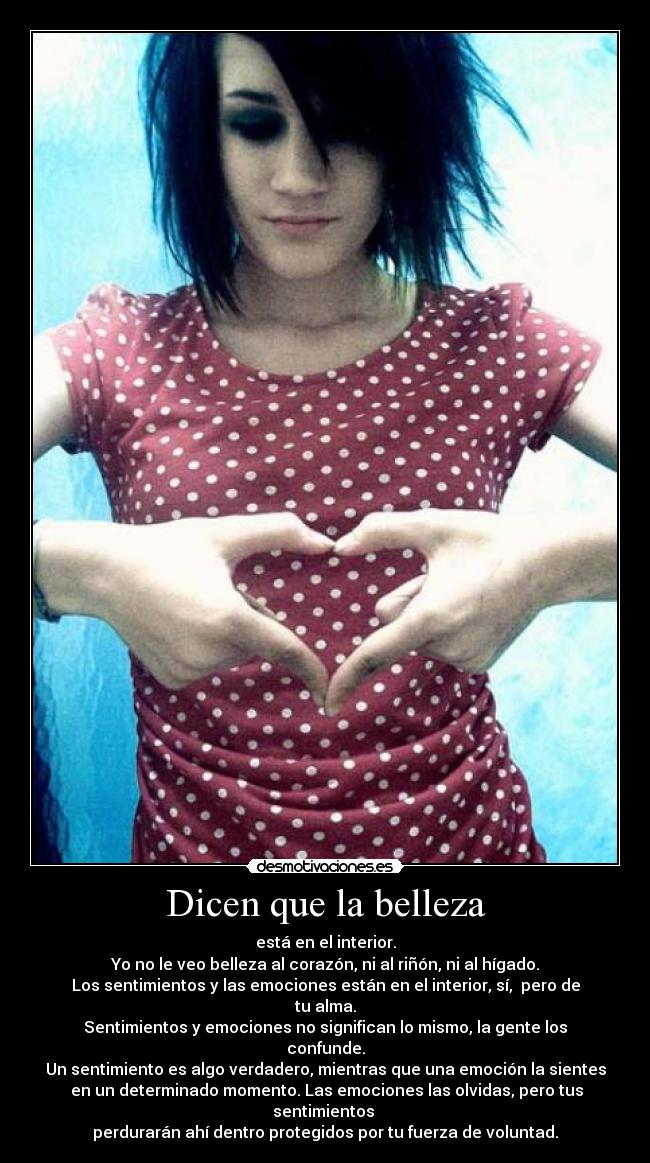Dicen que la belleza - 