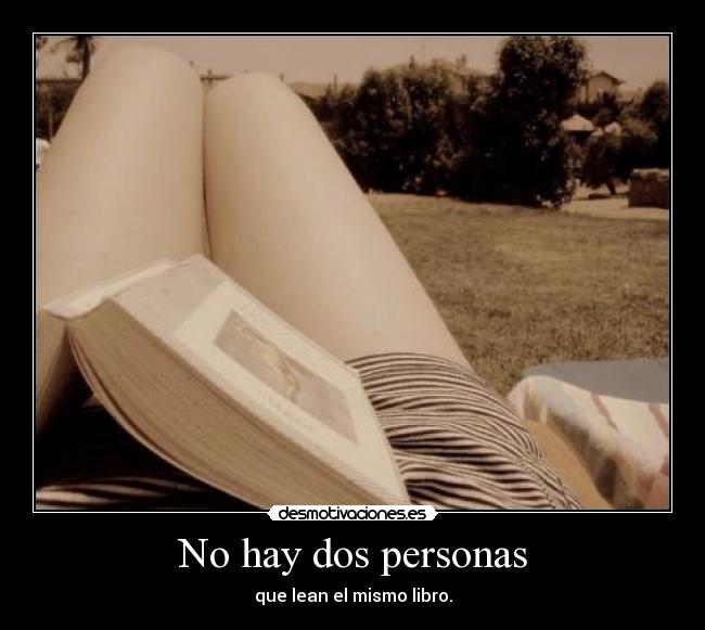 No hay dos personas - 
