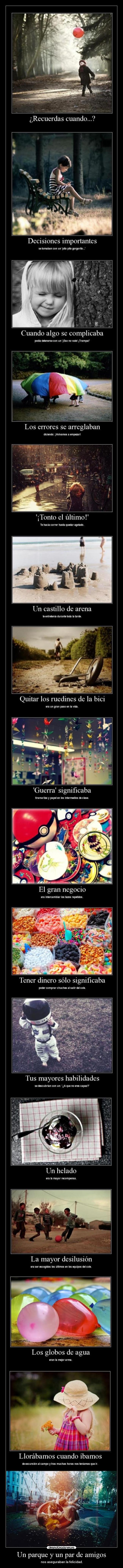 Un parque y un par de amigos - 