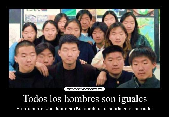 Todos los hombres son iguales -