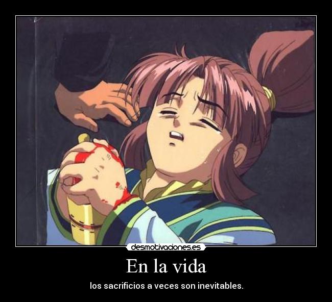 carteles vida fushigi yuugi chiriko desmotivaciones