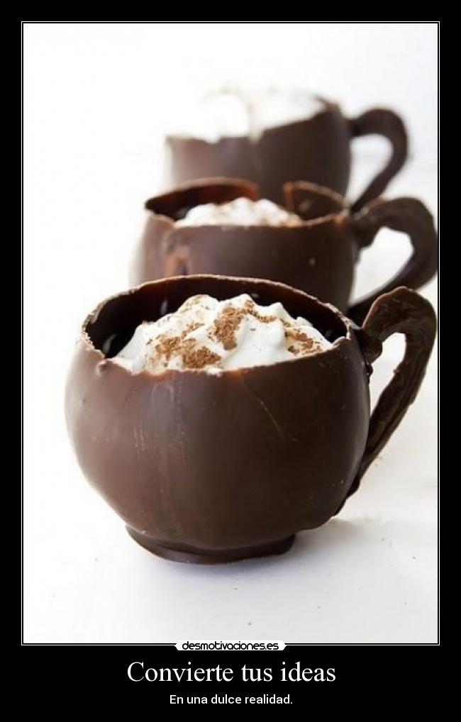 carteles ideas nersa ama chocolate desmotivaciones