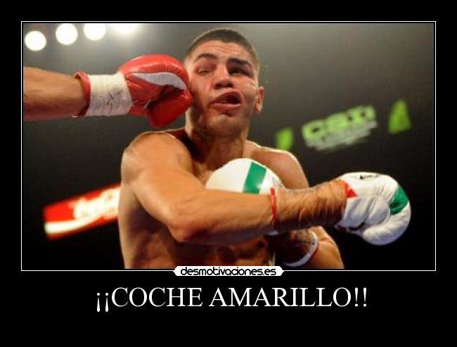 ¡¡COCHE AMARILLO!! -