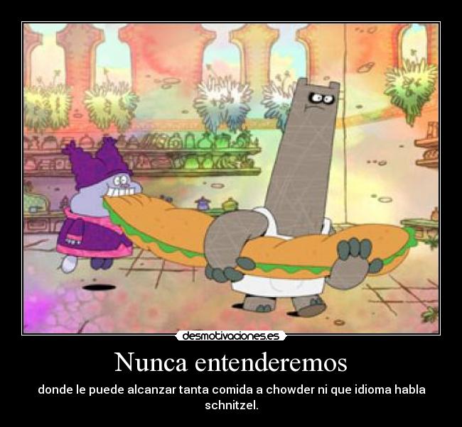 carteles chowder desmotivaciones