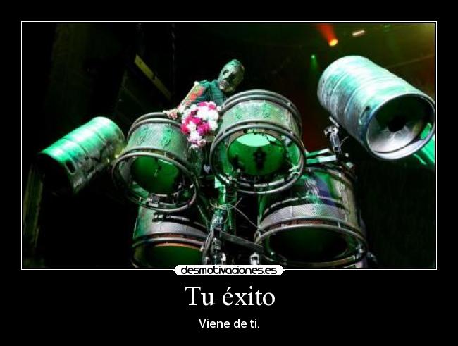 Tu éxito -