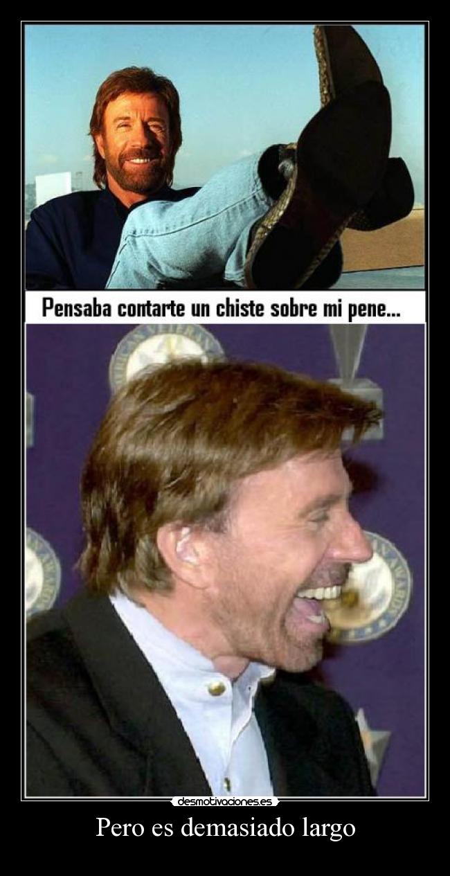 carteles chuck norris desmotivaciones