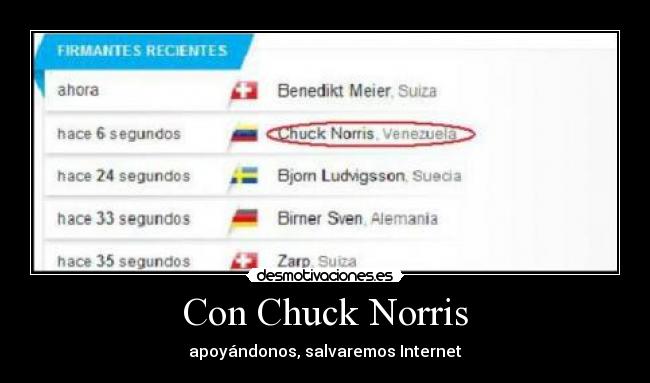 Con Chuck Norris - 