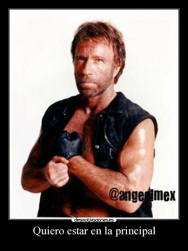 carteles chuck norris principal desmotivaciones