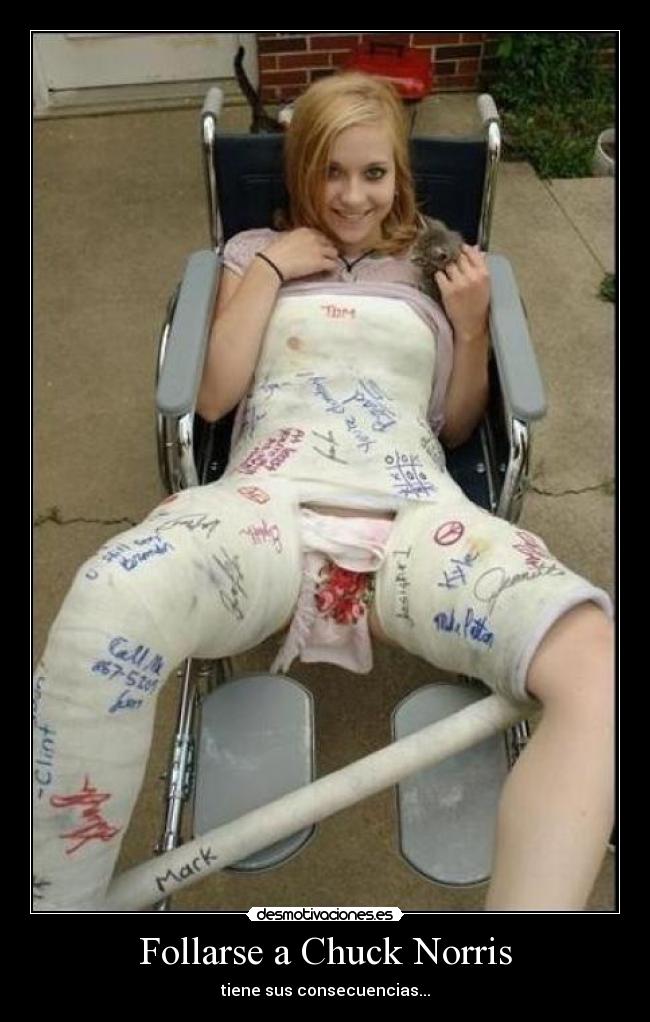 Follarse a Chuck Norris - 