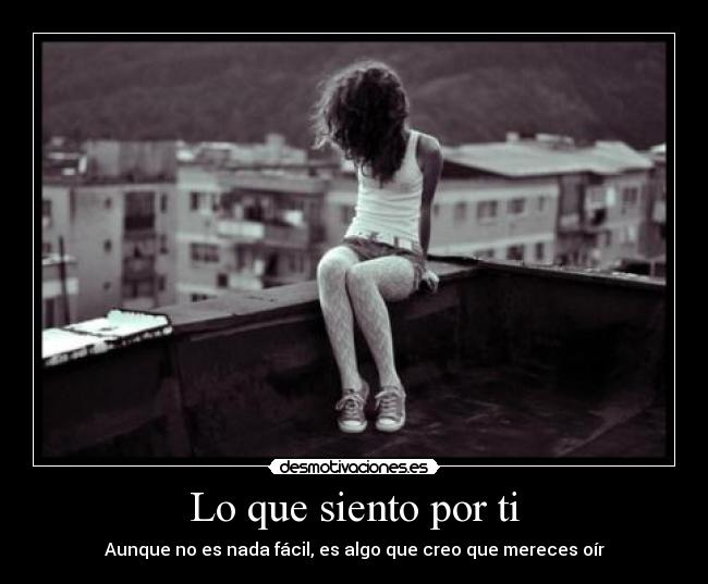 Lo que siento por ti - 