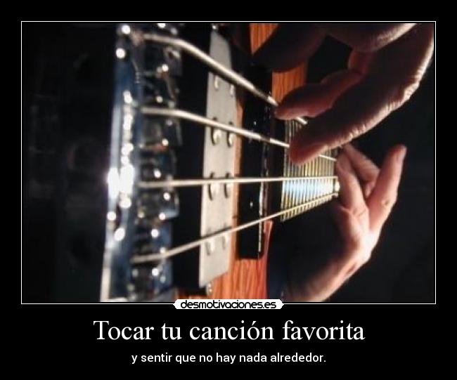 Tocar tu canción favorita -