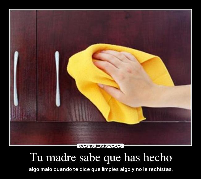 Tu madre sabe que has hecho - 
