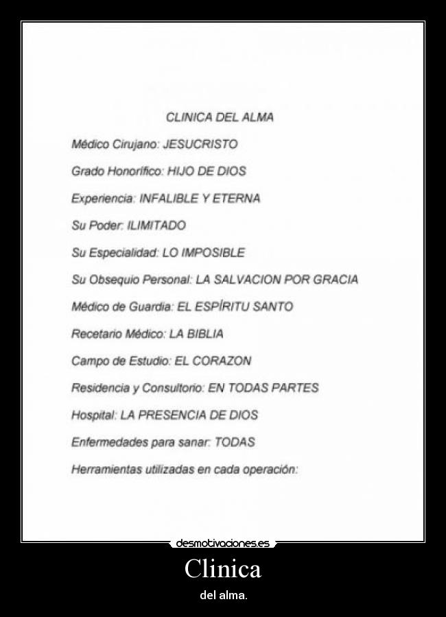 Clinica - del alma.