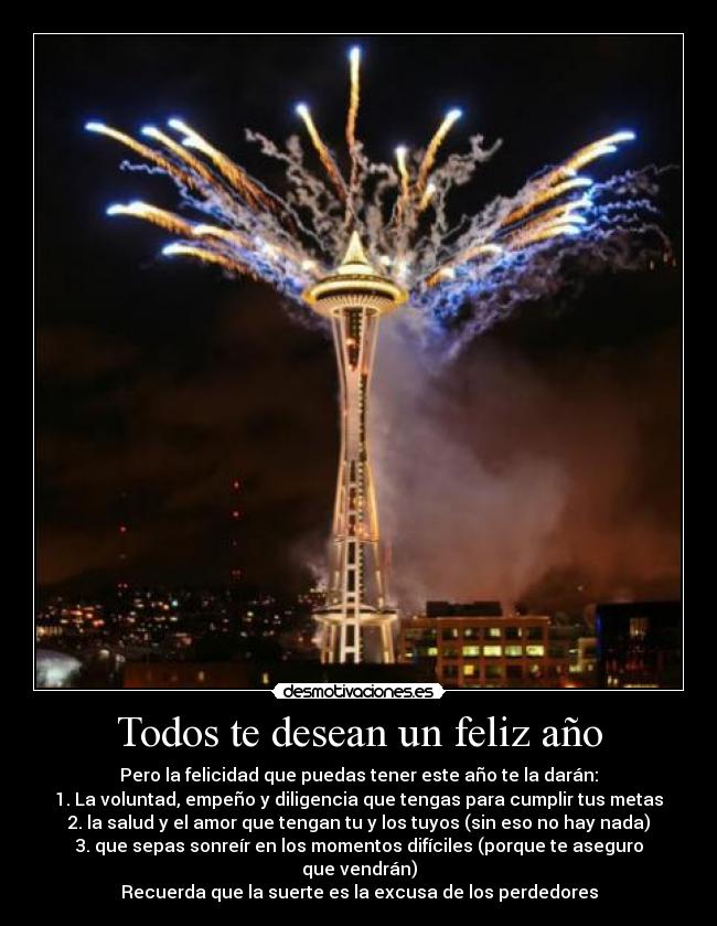 Todos te desean un feliz año - 