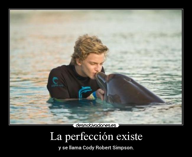 La perfección existe - y se llama Cody Robert Simpson.