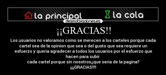 ¡¡GRACIAS!! -
