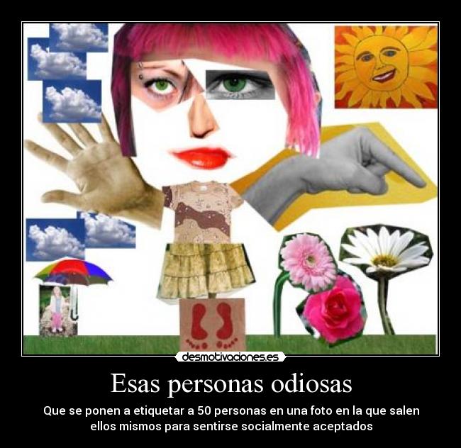 carteles etiquetas etiquetar facebook tuenti foto desmotivaciones