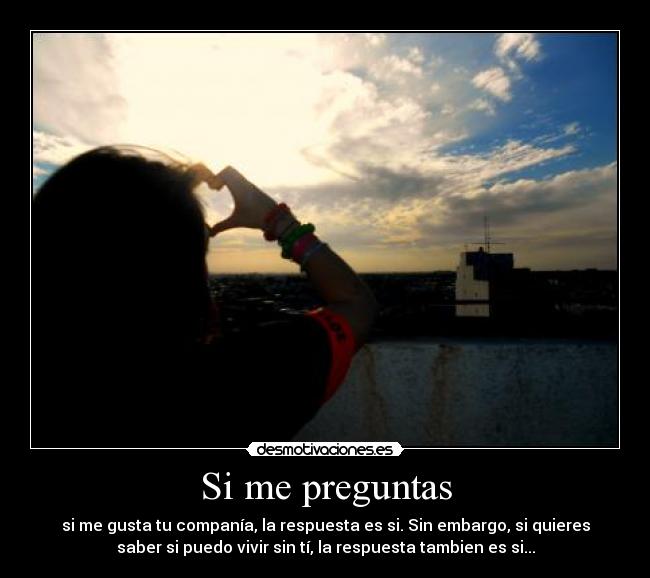 Si me preguntas - 