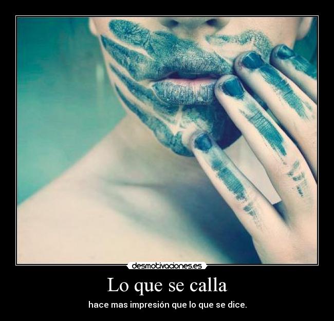 Lo que se calla - 