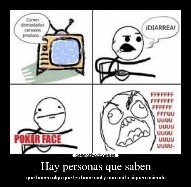 Hay personas que saben - 