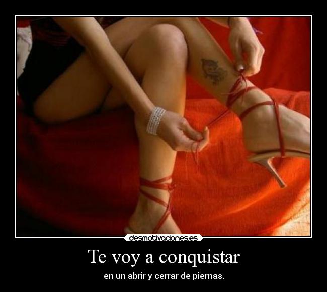 Te voy a conquistar -