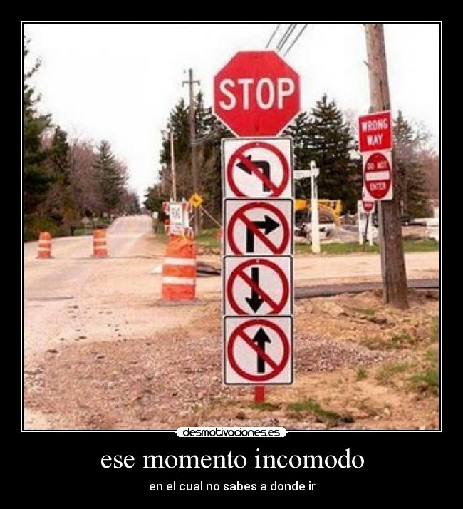 ese momento incomodo - 