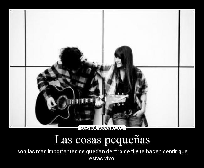 Las cosas pequeñas - 