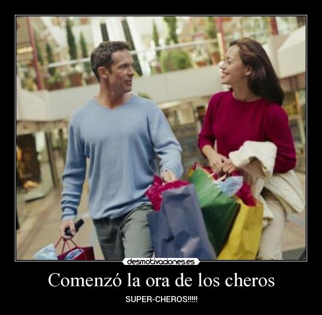 Comenzó la ora de los cheros - SUPER-CHEROS!!!!!