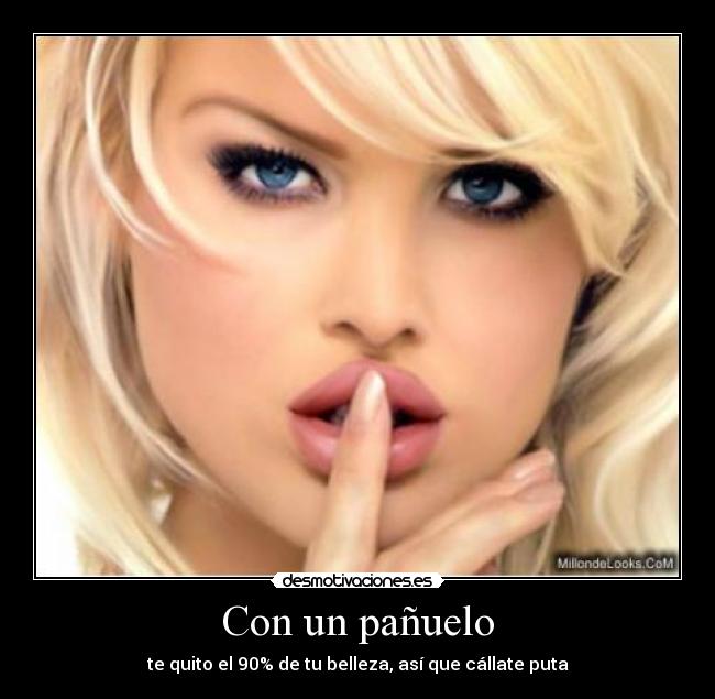 carteles con panuelo desmotivaciones