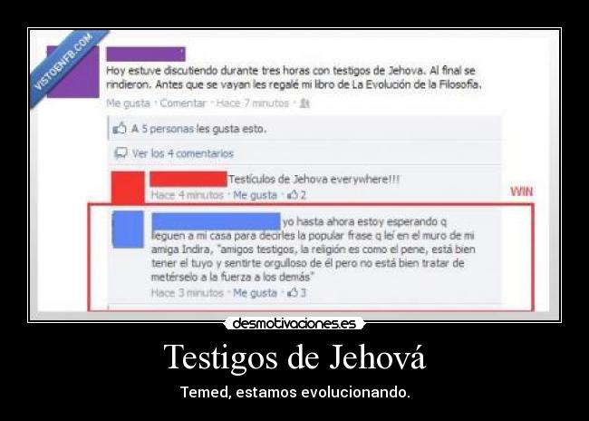 Testigos de Jehová -
