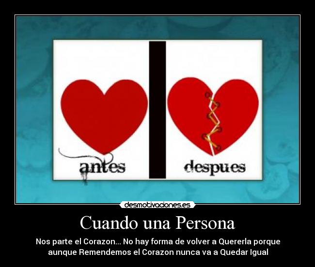 Cuando una Persona - 